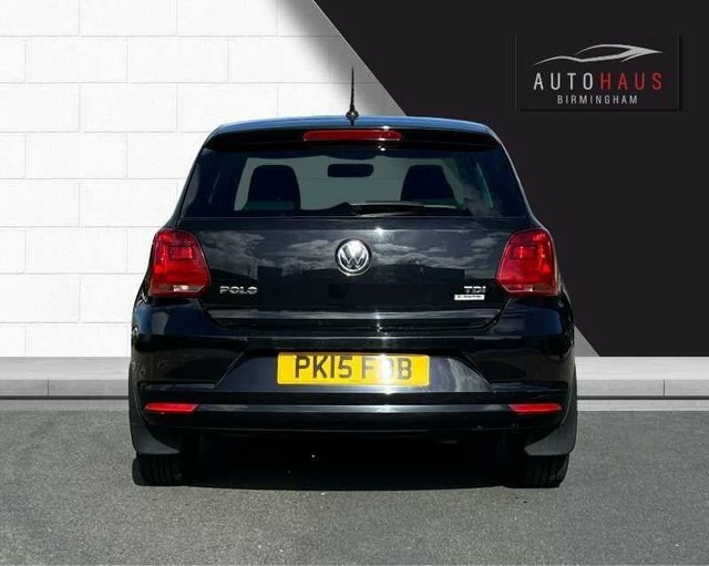 Volkswagen Polo 1.4 Se Design Tdi Bluemotion 75 Bhp PK15FBB Black #6