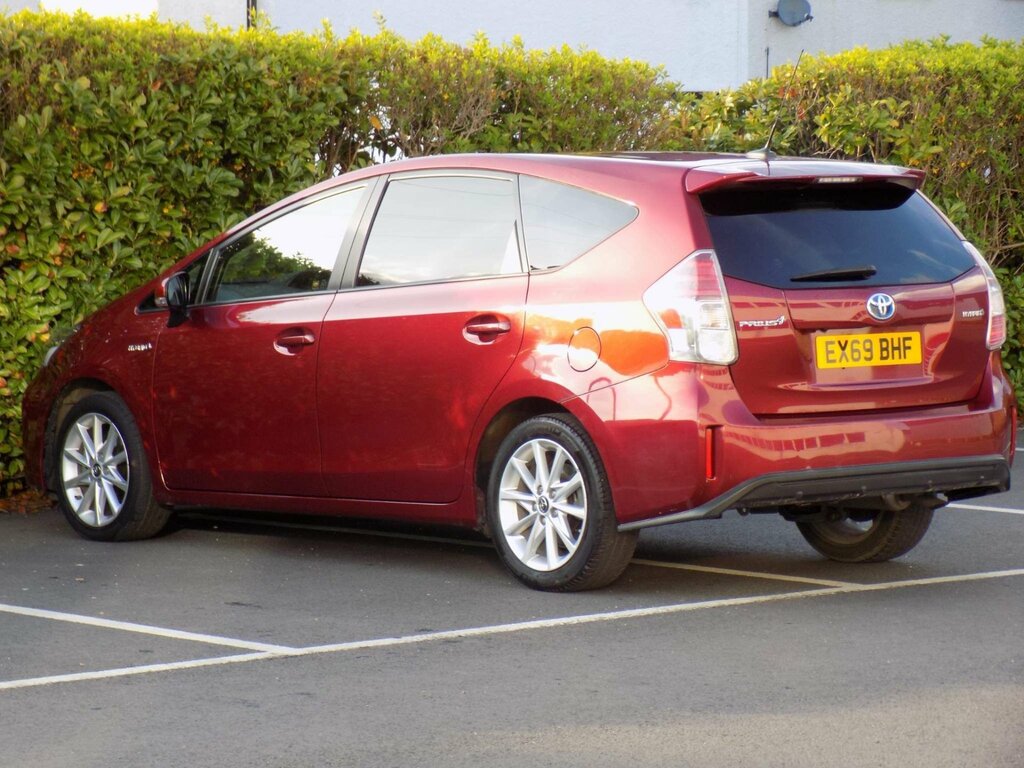Toyota Prius+ 1.8 Vvt-h Excel Cvt Euro 6 Ss Red #4