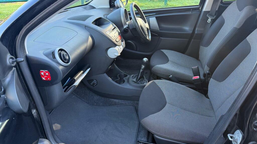 Toyota Aygo 1.0 Vvt-i Fire Euro 5 NJ13VMC Black #6