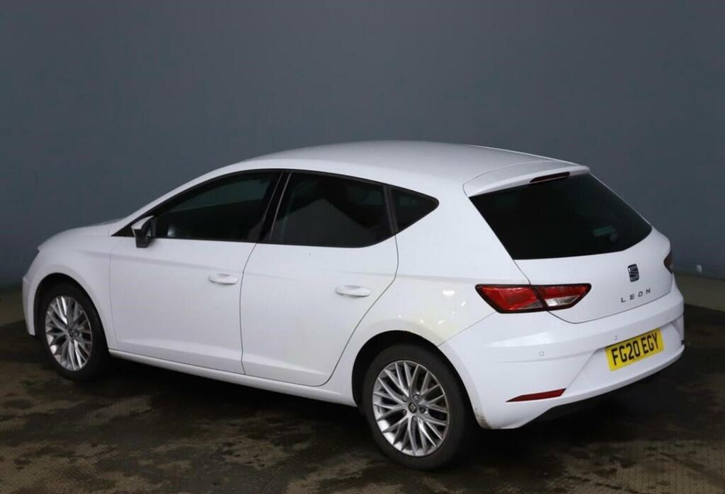 Seat Leon 1.6 Tdi Se Dynamic Euro 6 Ss FG20EGY White #2