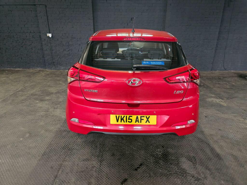 Hyundai I20 1.2 Blue Drive Se Euro 6 Ss VK15AFX Red #4