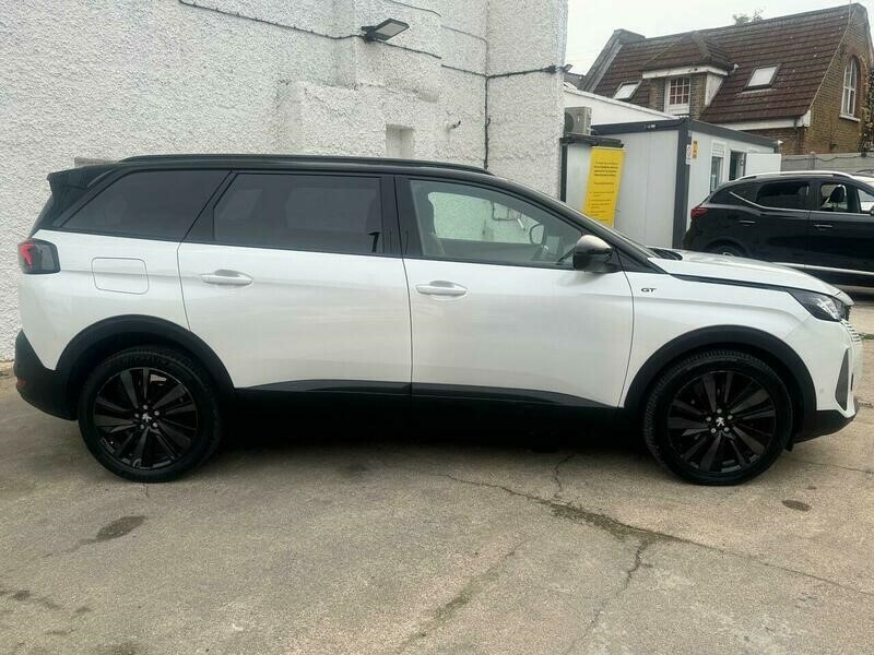 Peugeot 5008 1.2 Puretech Gt Premium Eat Euro 6 Ss GY22UDE White #6