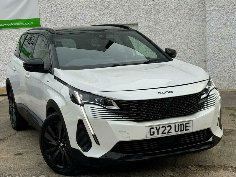 Peugeot 5008 1.2 Puretech Gt Premium Eat Euro 6 Ss White