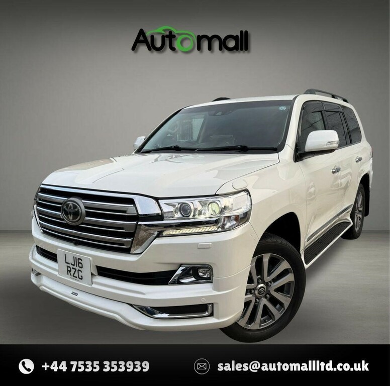 Toyota Land Cruiser 2.8D Invincible X 4Wd Euro 6 7 Seats White