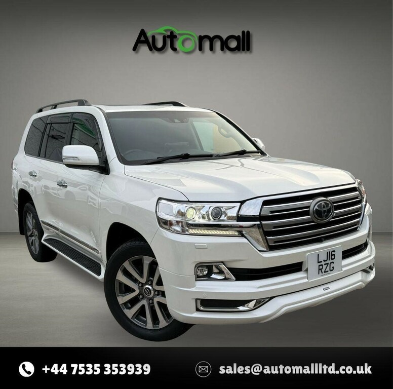 Toyota Land Cruiser 2.8D Invincible X 4Wd Euro 6 7 Seats White #2