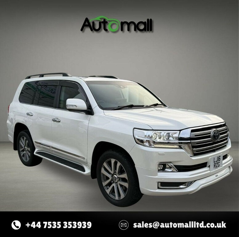 Toyota Land Cruiser 2.8D Invincible X 4Wd Euro 6 7 Seats White #5