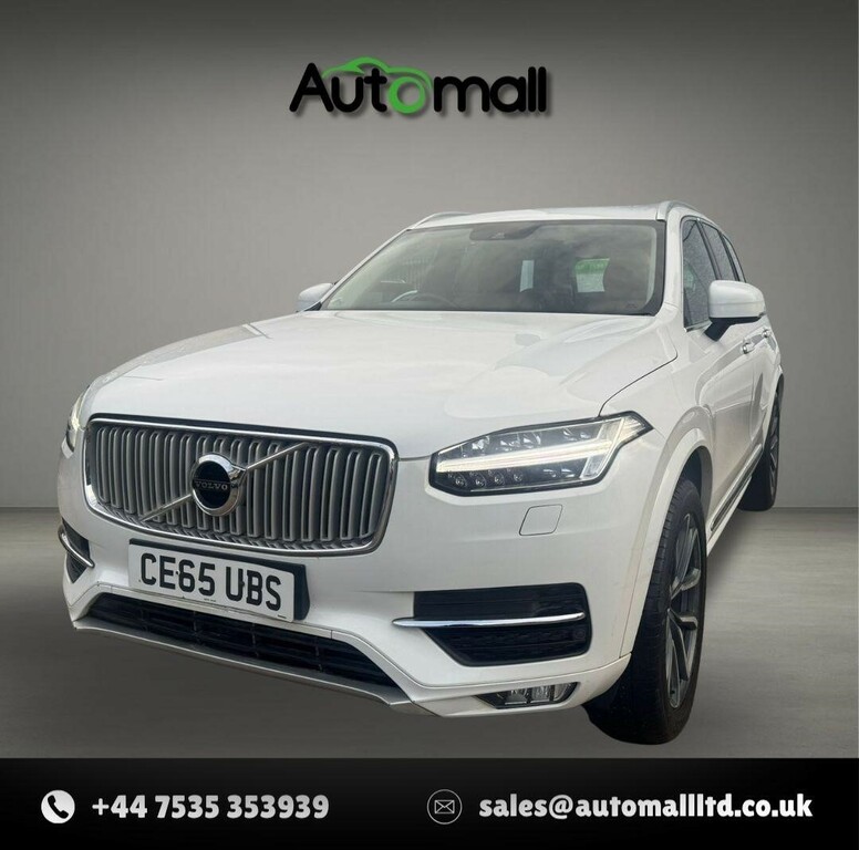 Volvo XC90 2.0 D5 Inscription Geartronic 4Wd Euro 6 Ss CE65UBS White #3