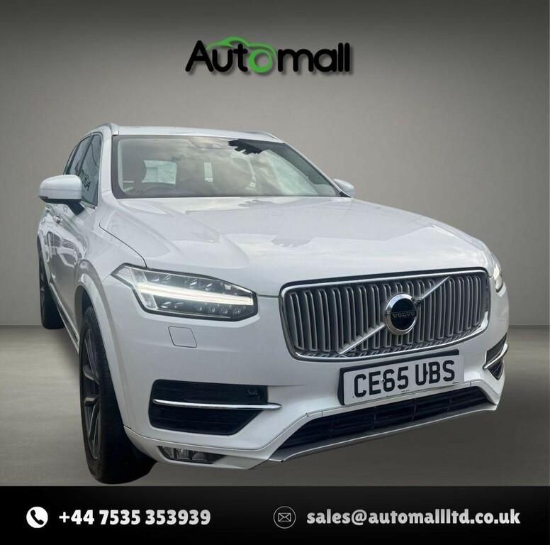 Volvo XC90 2.0 D5 Inscription Geartronic 4Wd Euro 6 Ss White