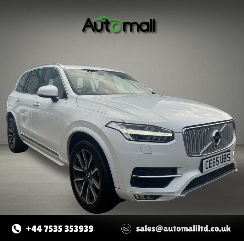 Volvo XC90 2.0 D5 Inscription Geartronic 4Wd Euro 6 Ss CE65UBS White #5
