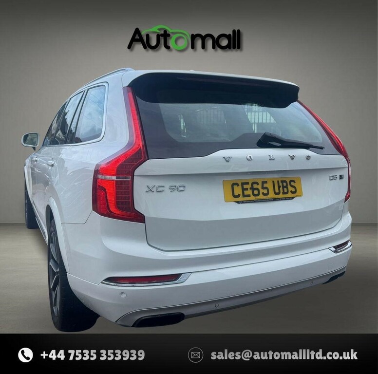 Volvo XC90 2.0 D5 Inscription Geartronic 4Wd Euro 6 Ss CE65UBS White #4