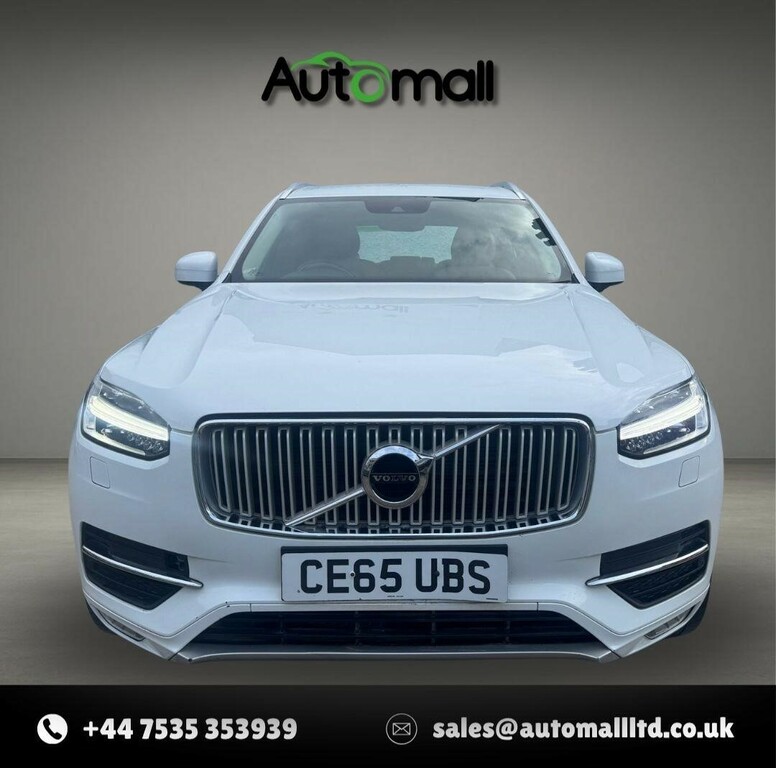 Volvo XC90 2.0 D5 Inscription Geartronic 4Wd Euro 6 Ss CE65UBS White #2