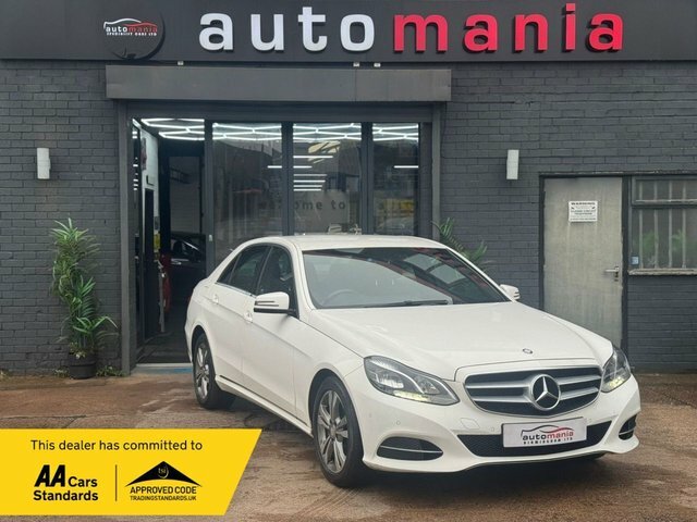 Mercedes-Benz E Class E220 Cdi Se Saloon ML14VYJ White