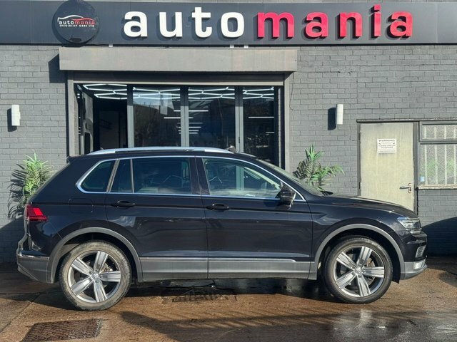 Volkswagen Tiguan Tsi Bluemotion Tech Sel NJ66UAW Black #2