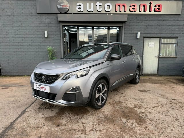 Peugeot 5008 Puretech Gt Line Suv PX68OBH Grey #2