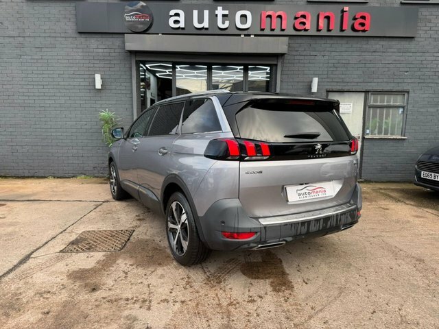 Peugeot 5008 Puretech Gt Line Suv PX68OBH Grey #3