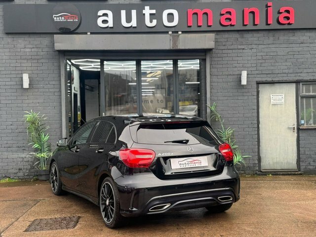 Mercedes-Benz A Class A200d Amg Line Premium LT17OTS Black #3