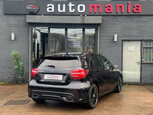 Mercedes-Benz A Class A200d Amg Line Premium LT17OTS Black #4