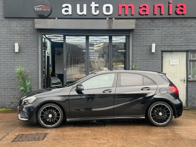 Mercedes-Benz A Class A200d Amg Line Premium LT17OTS Black #6