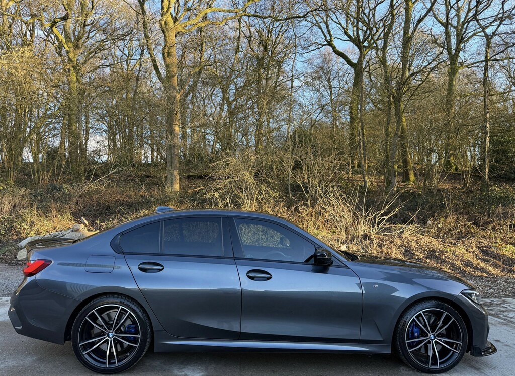BMW 3 Series Saloon 2.0 320D Xdrive M Sport Saloon 202171 OV71KPN Grey #2
