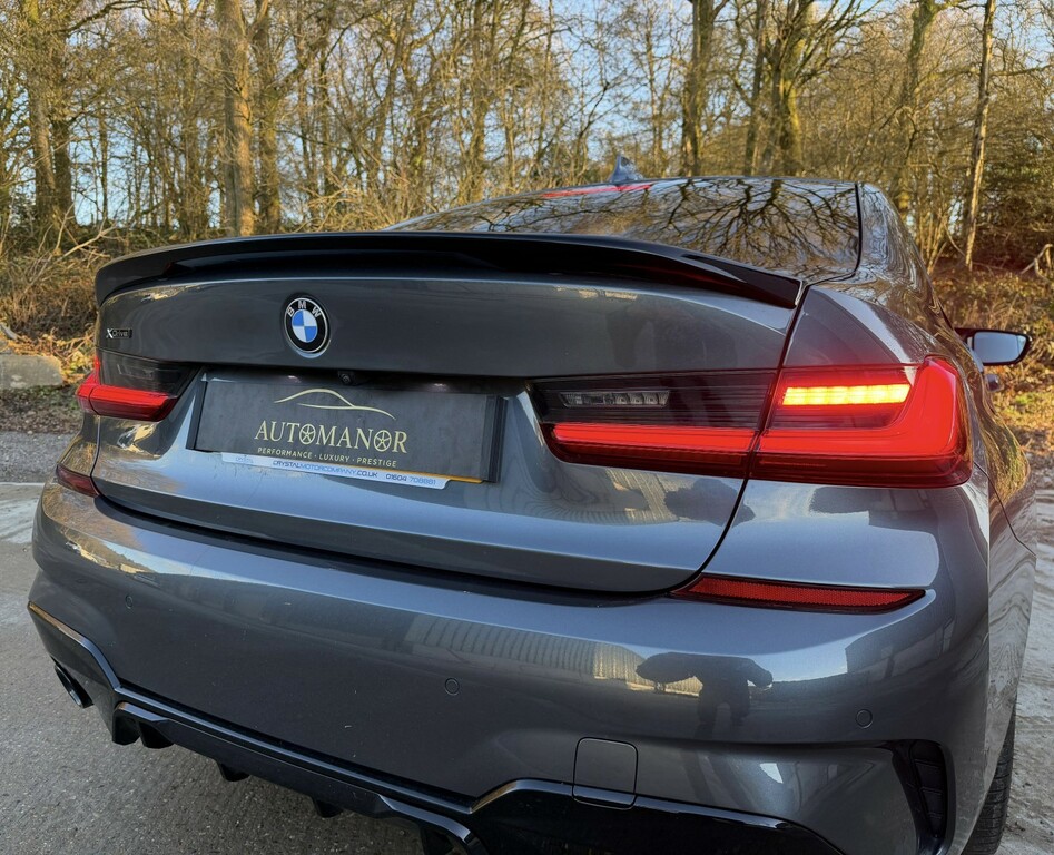 BMW 3 Series Saloon 2.0 320D Xdrive M Sport Saloon 202171 OV71KPN Grey #6