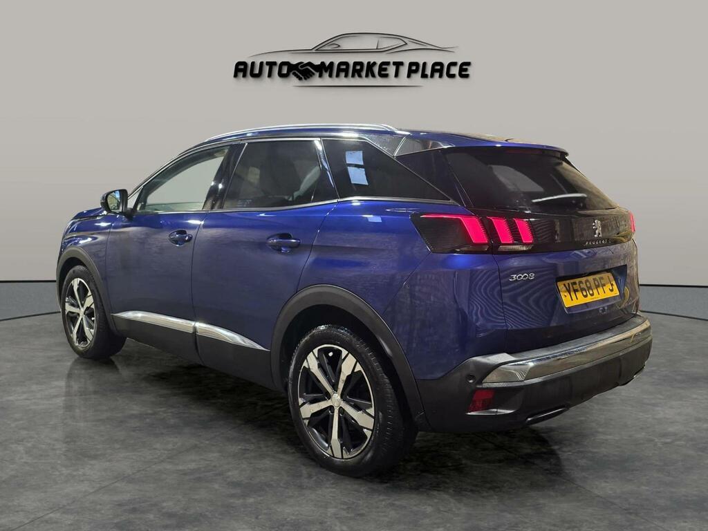 Peugeot 3008 1.2 Puretech Allure Euro 6 Ss YF68PFJ Blue #4