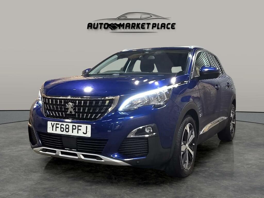 Peugeot 3008 1.2 Puretech Allure Euro 6 Ss YF68PFJ Blue #3