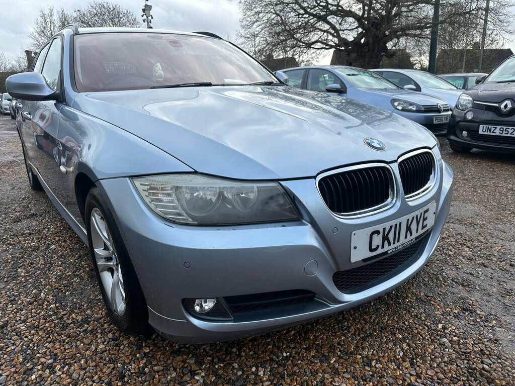 BMW 3 Series 2.0 318D Es Touring Euro 5 Ss CK11KYE Blue #4