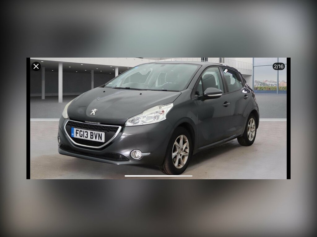 Peugeot 208 1.0 Vti Active Euro 5 FG13BVN Grey #4