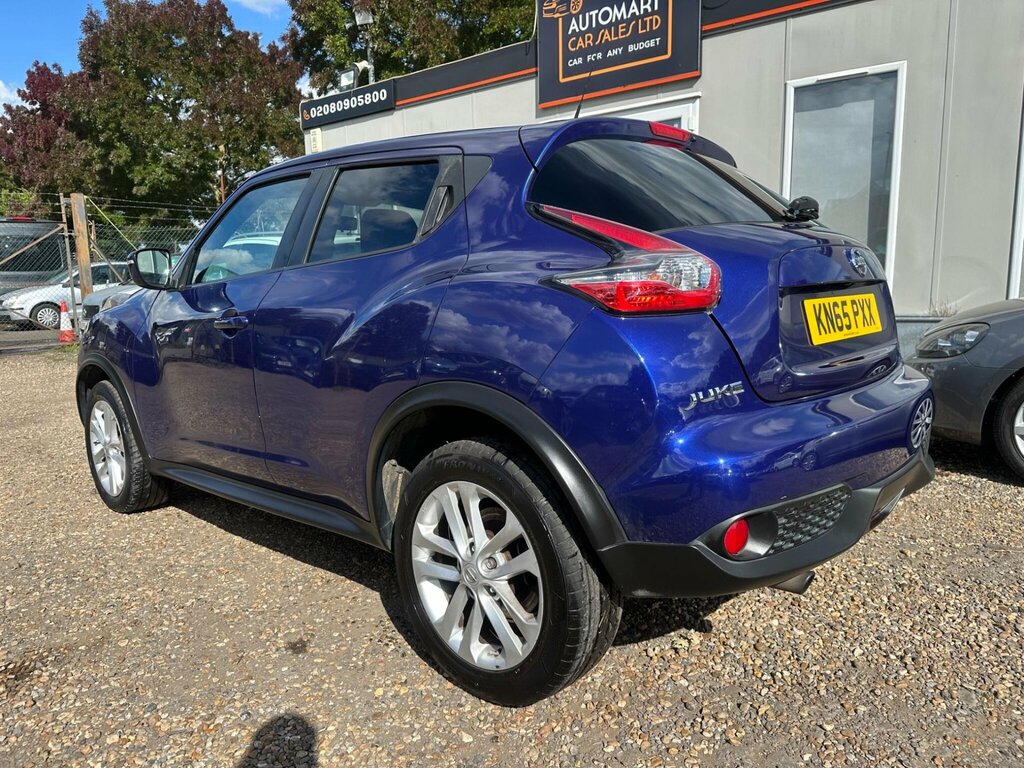 Nissan Juke 1.2 Dig-t Acenta Premium Euro 6 Ss KN65PXX Blue #4