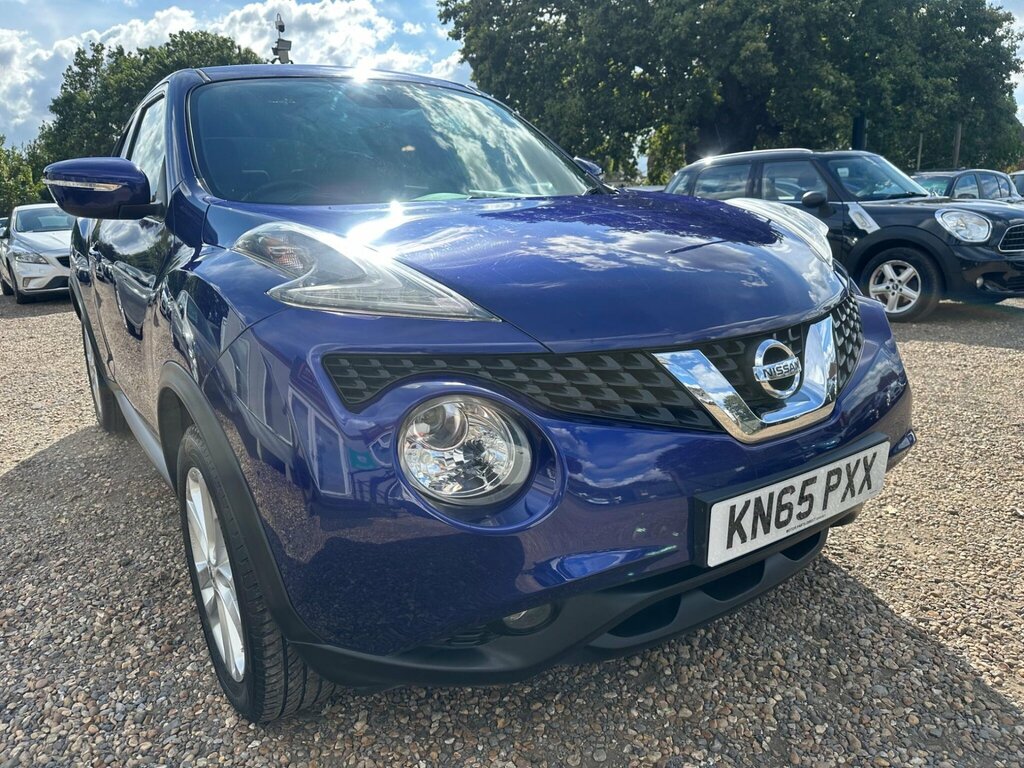 Nissan Juke 1.2 Dig-t Acenta Premium Euro 6 Ss KN65PXX Blue #6