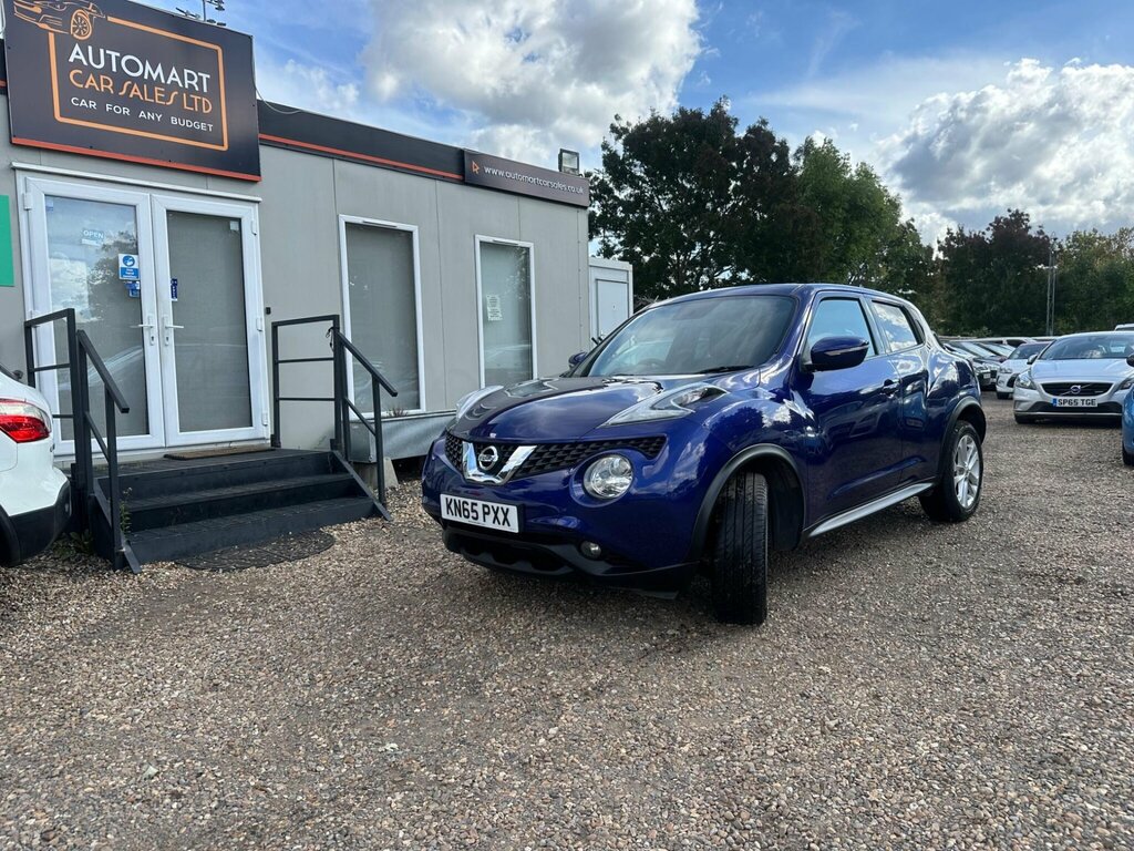Nissan Juke 1.2 Dig-t Acenta Premium Euro 6 Ss KN65PXX Blue #3