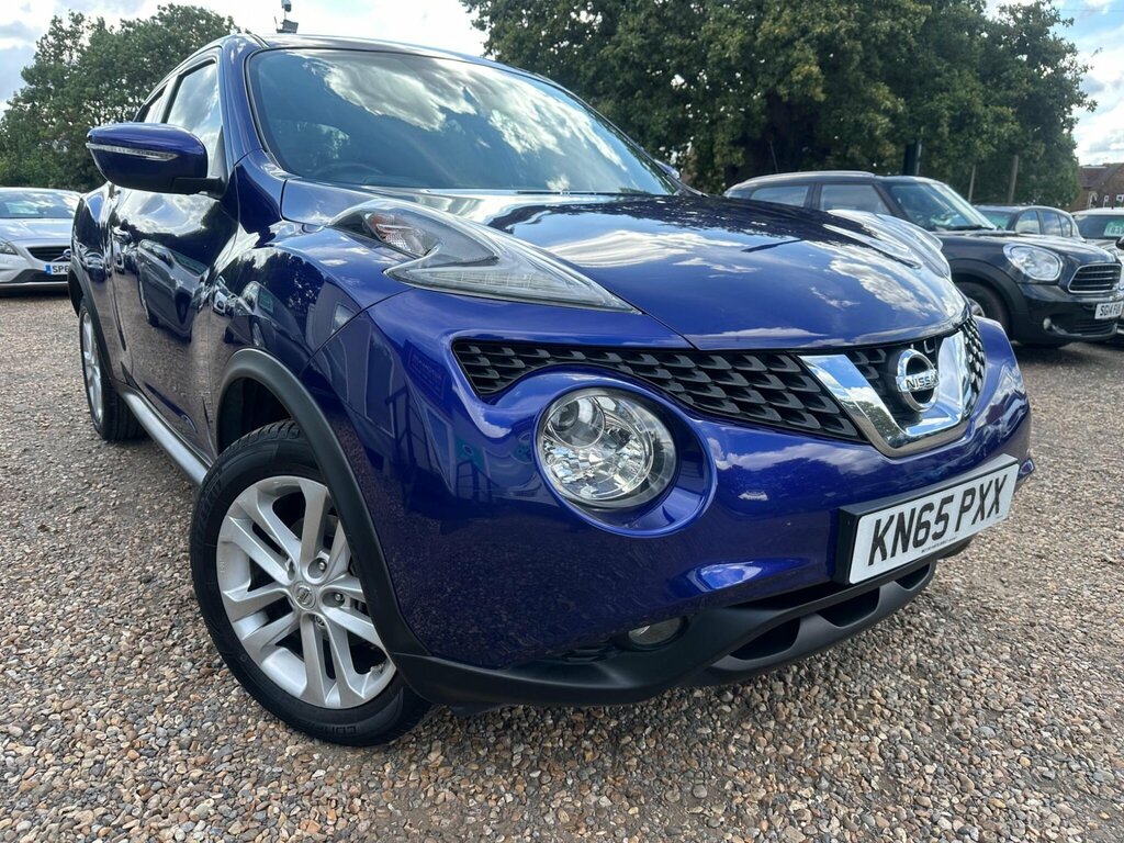 Nissan Juke 1.2 Dig-t Acenta Premium Euro 6 Ss KN65PXX Blue #5