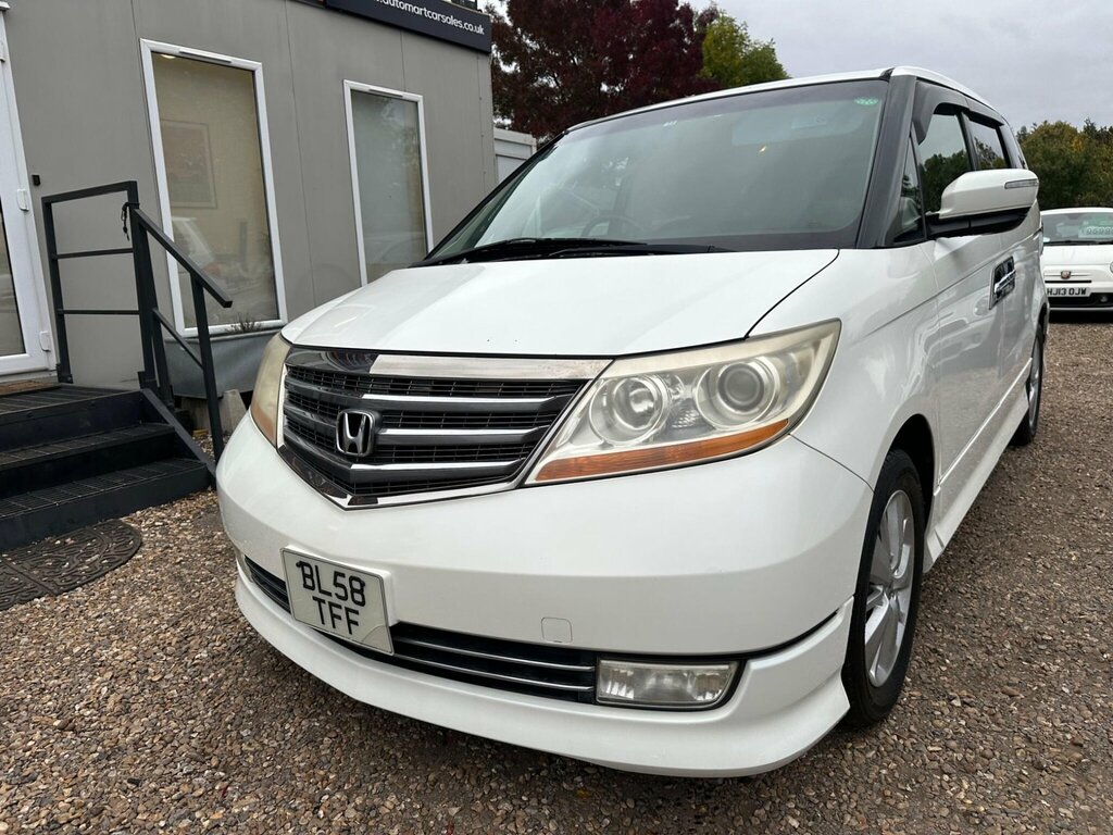 Honda Elysion Mpv White #11