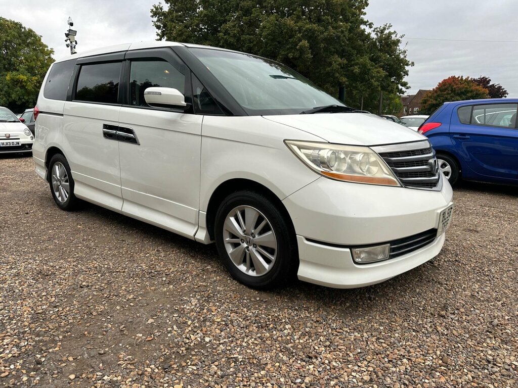 Honda Elysion Mpv White #8