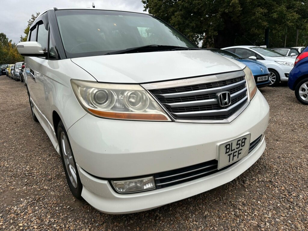 Honda Elysion Mpv White #6