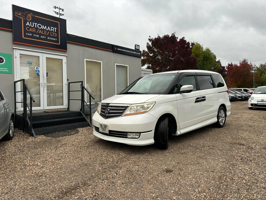 Honda Elysion Mpv White #3