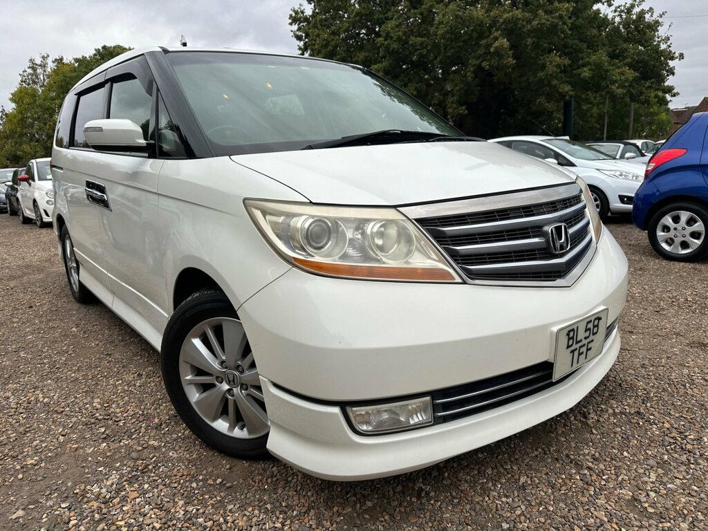 Honda Elysion Mpv White #5