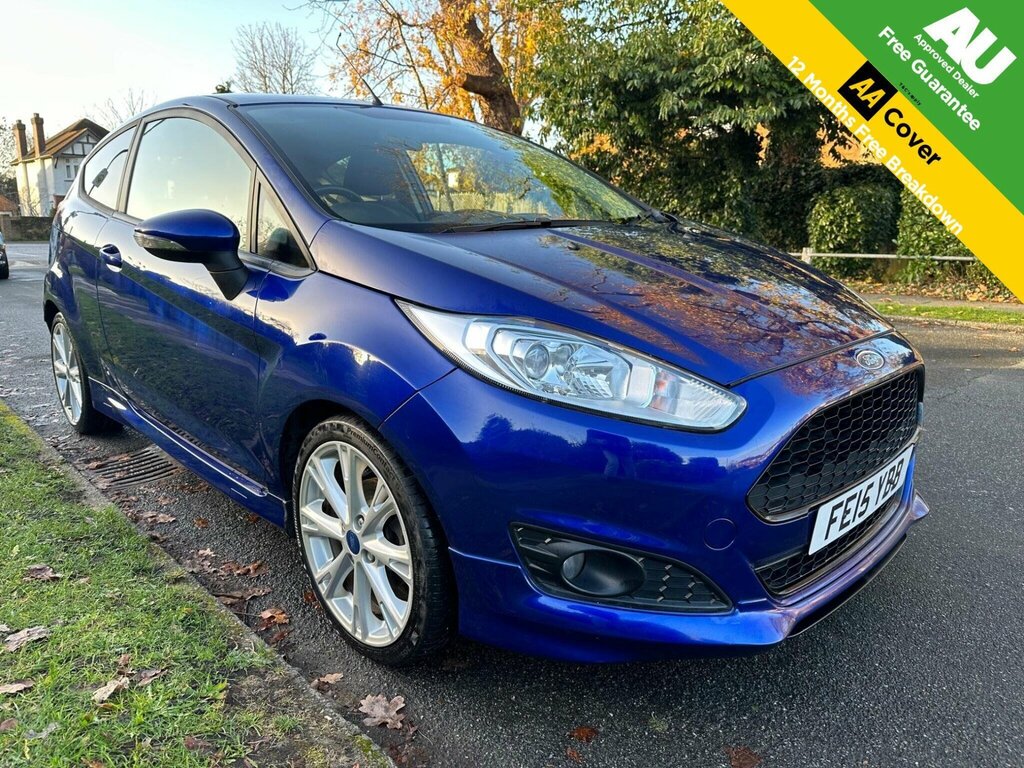 Ford Fiesta 1.0T Ecoboost Zetec S Euro 5 Ss Blue