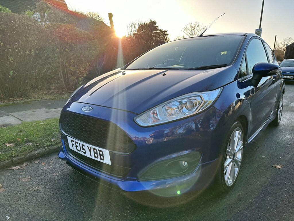 Ford Fiesta 1.0T Ecoboost Zetec S Euro 5 Ss FE15YBB Blue #3