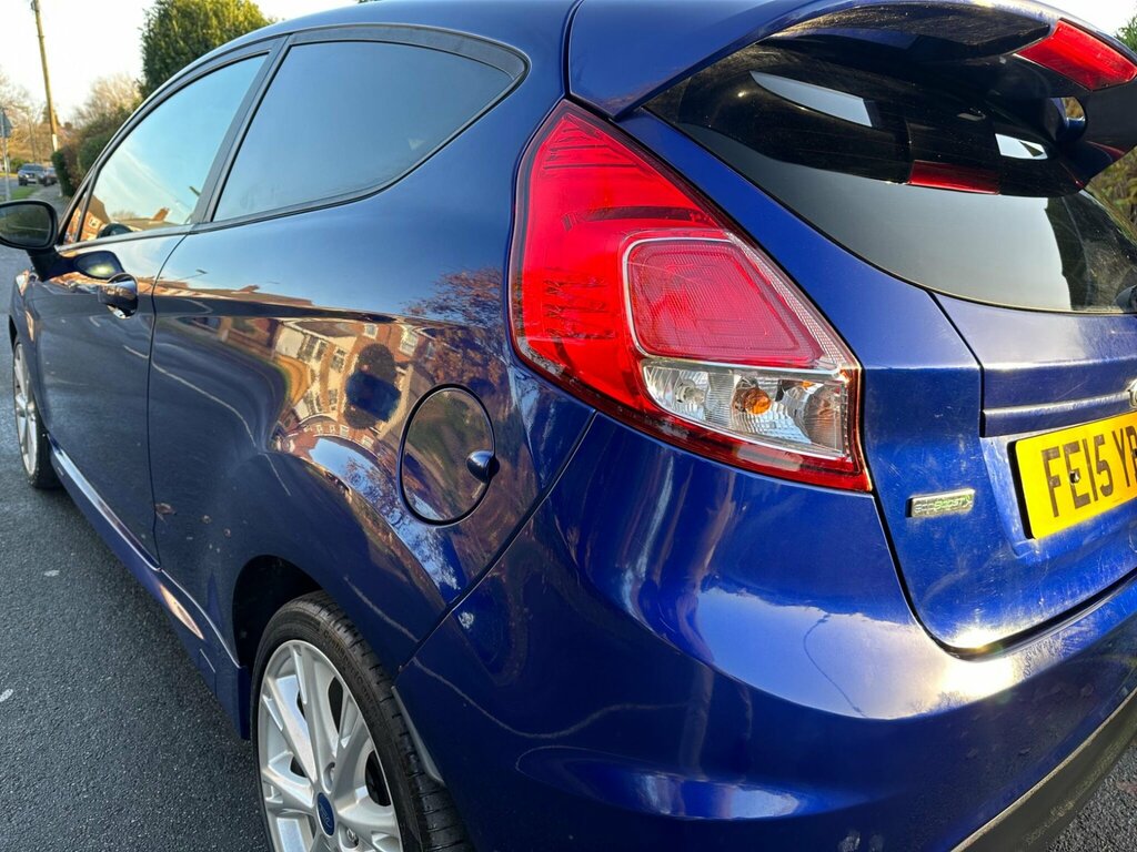 Ford Fiesta 1.0T Ecoboost Zetec S Euro 5 Ss FE15YBB Blue #4