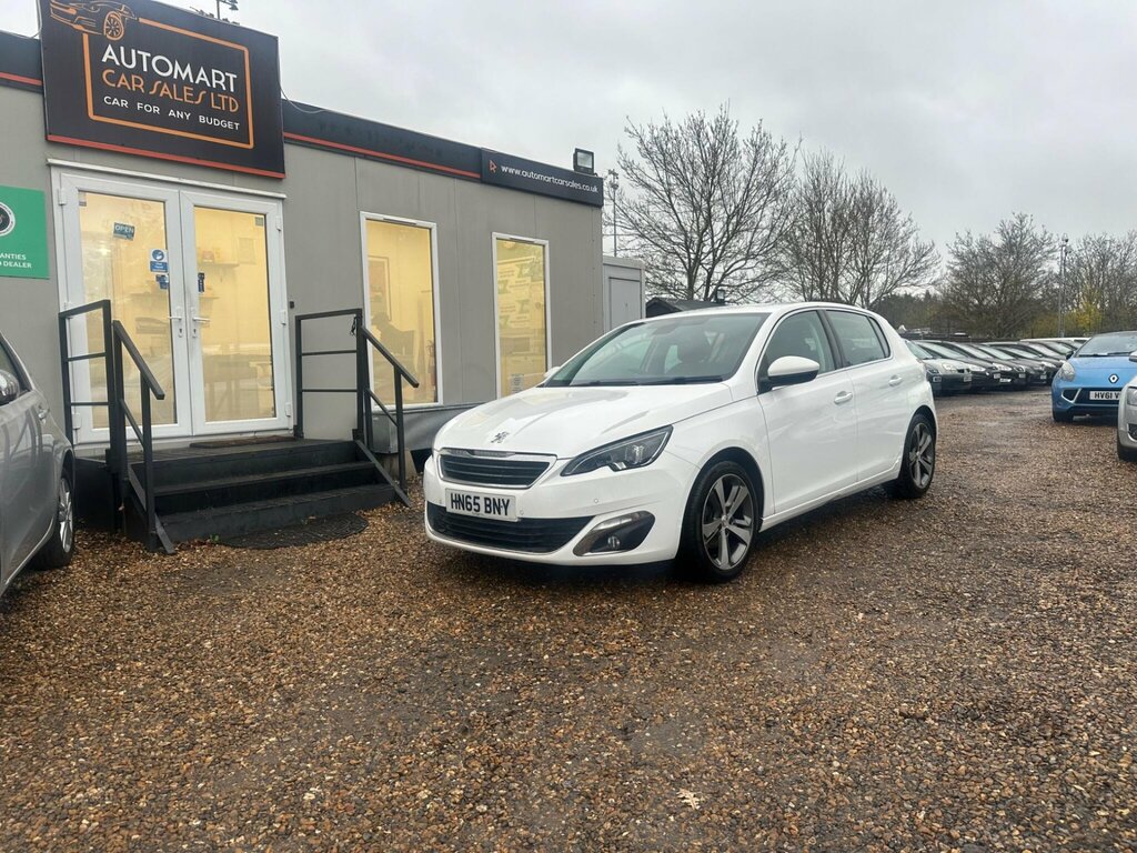 Peugeot 308 1.2 Puretech Allure Euro 6 Ss White #3