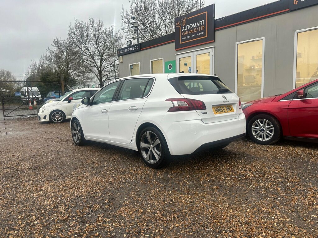 Peugeot 308 1.2 Puretech Allure Euro 6 Ss White #4
