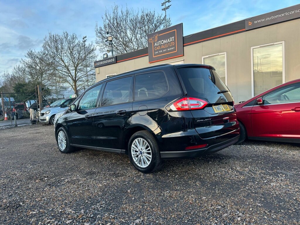 Ford Galaxy 2.0 Tdci Zetec Powershift Euro 6 Ss YM67VUK Black #3