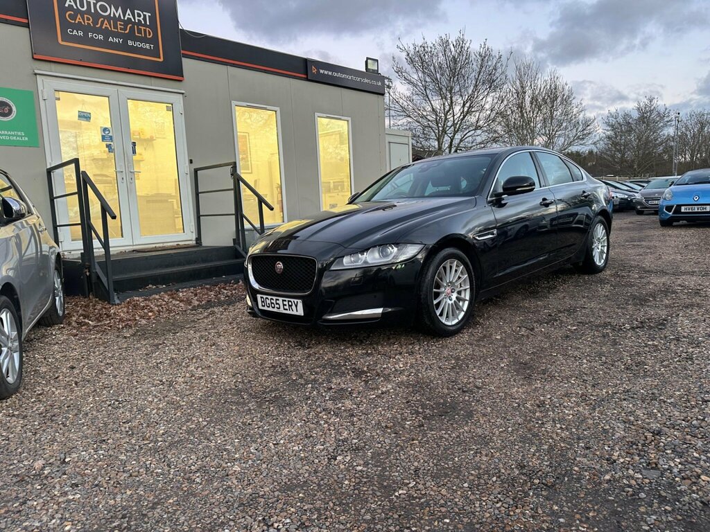 Jaguar XF 2.0D Prestige Euro 6 Ss BG65ERY Black #2