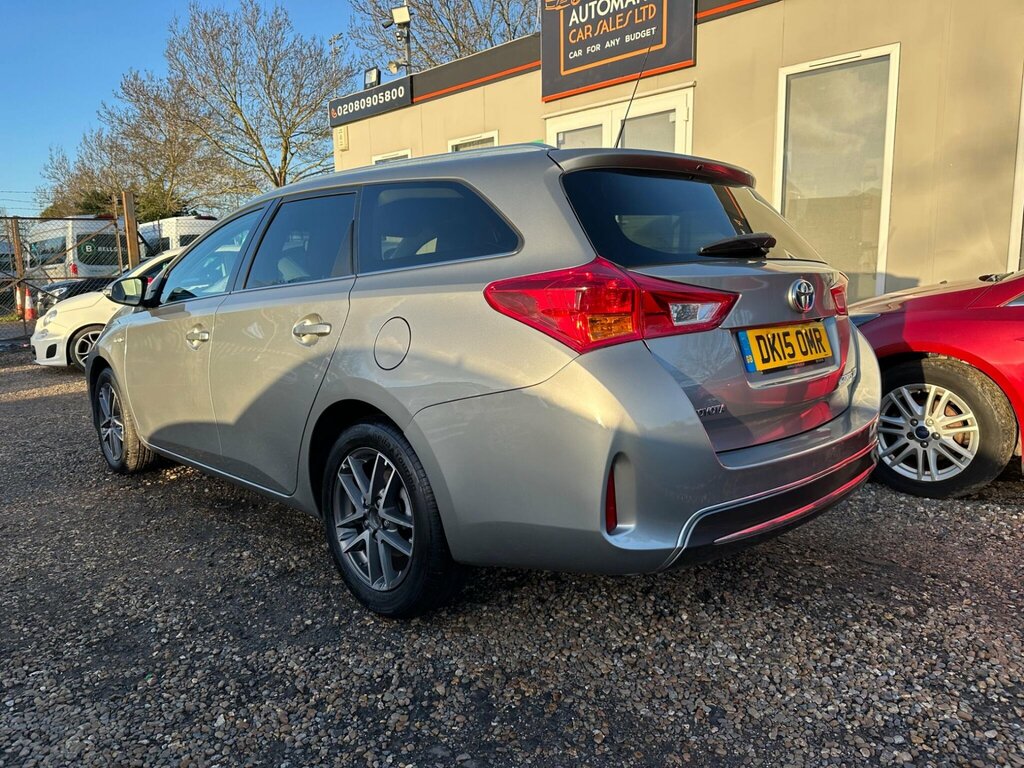 Toyota Auris 1.8 Vvt-h Icon Touring Sports Cvt Euro 5 Ss DK15OMR Grey #4