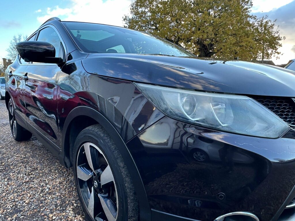 Nissan Qashqai 1.5 Dci N-tec 2Wd Euro 6 Ss OY65XMW Black #6