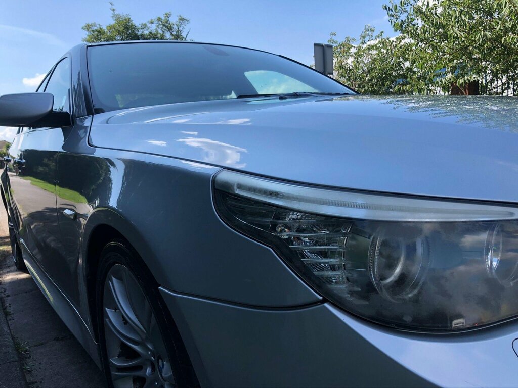 BMW 5 Series 2.0 520D M Sport Steptronic Euro 4 Silver #5