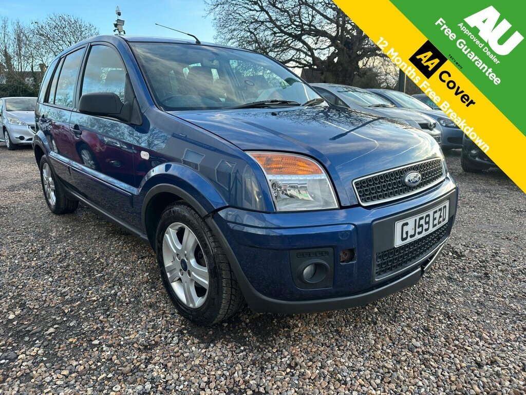 Ford Fusion 1.6 Zetec GJ59EZD Blue