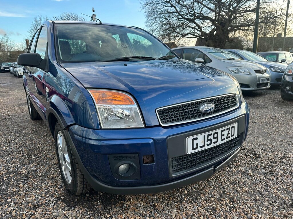 Ford Fusion 1.6 Zetec GJ59EZD Blue #6