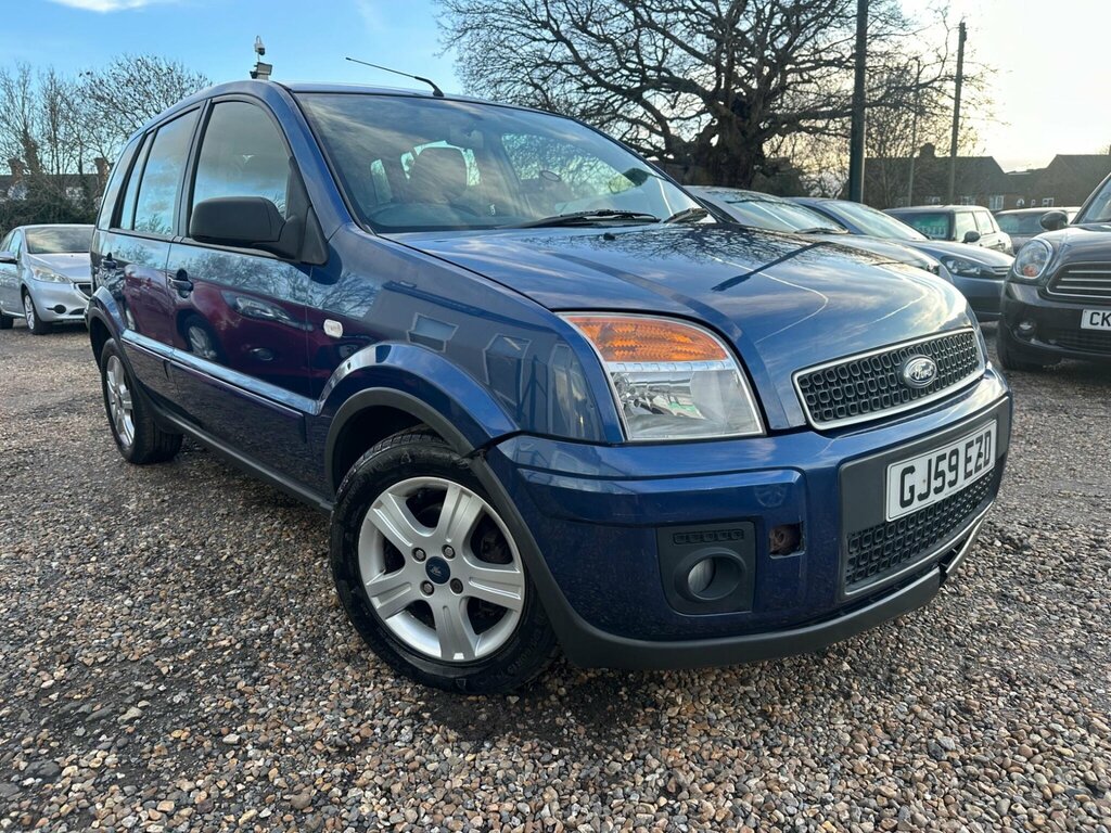 Ford Fusion 1.6 Zetec GJ59EZD Blue #5